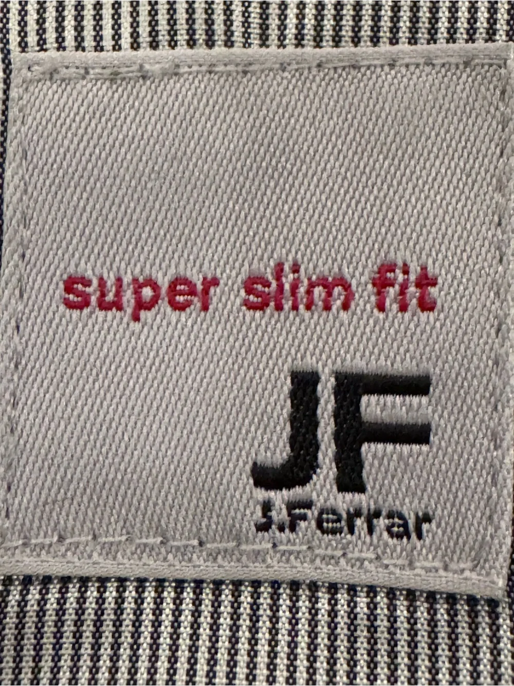 J.Ferrar Men's Gray Super Slim Fit Two-Button Blazer Jacket - Size 38S b85